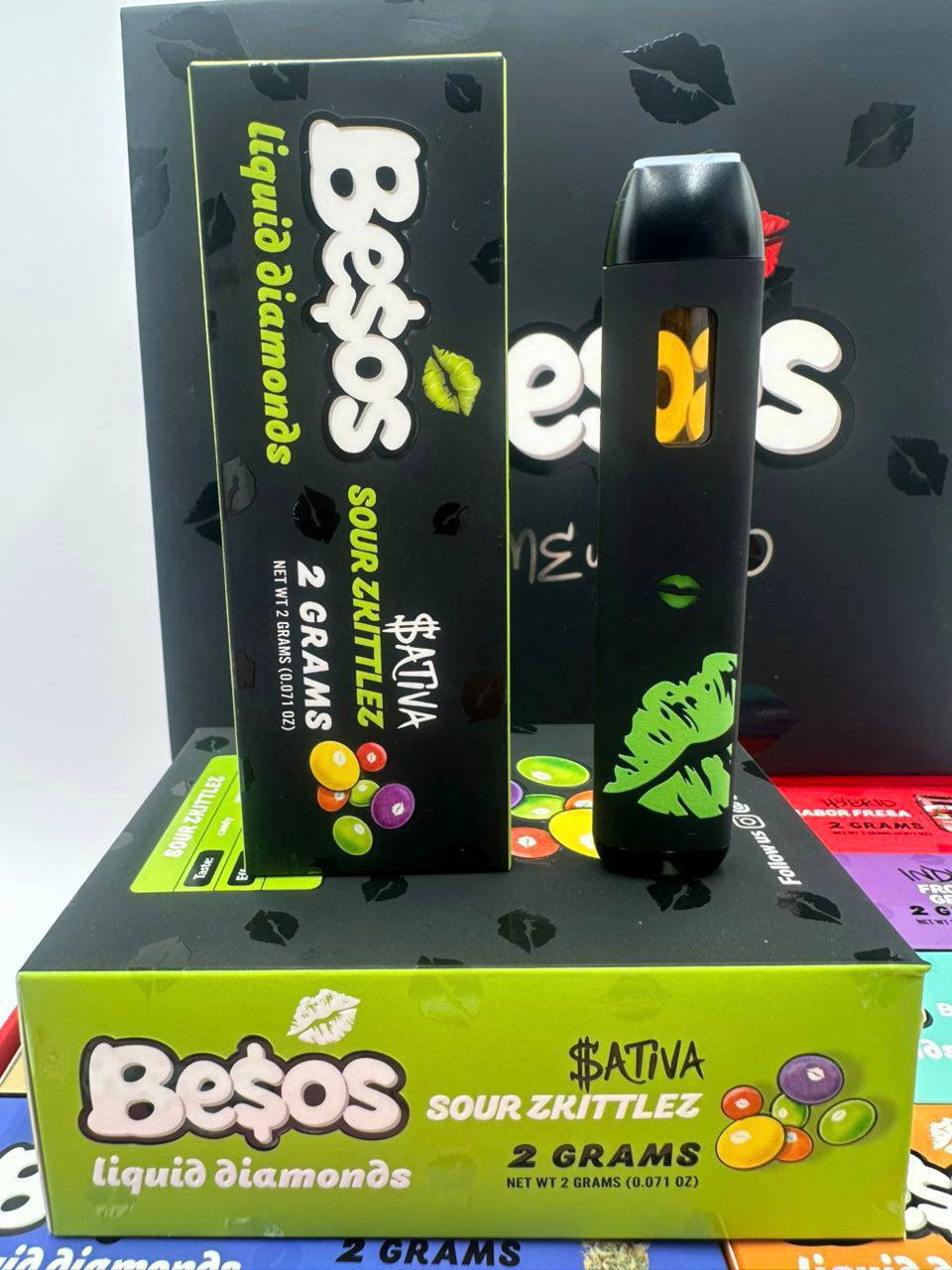 Besos disposable carts